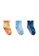 Nike multi Nike Unisex Toddler's Tie-Dye Futura 3 Pack Grip Ankle Socks (2 - 4 Years) - Multicolor 5B960KA0BEB471GS_2