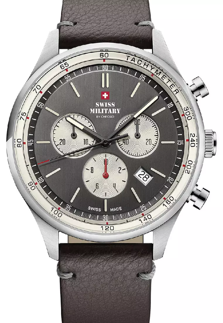 Swiss Military Swiss Made Chronograph Watch for Men SM34081.12