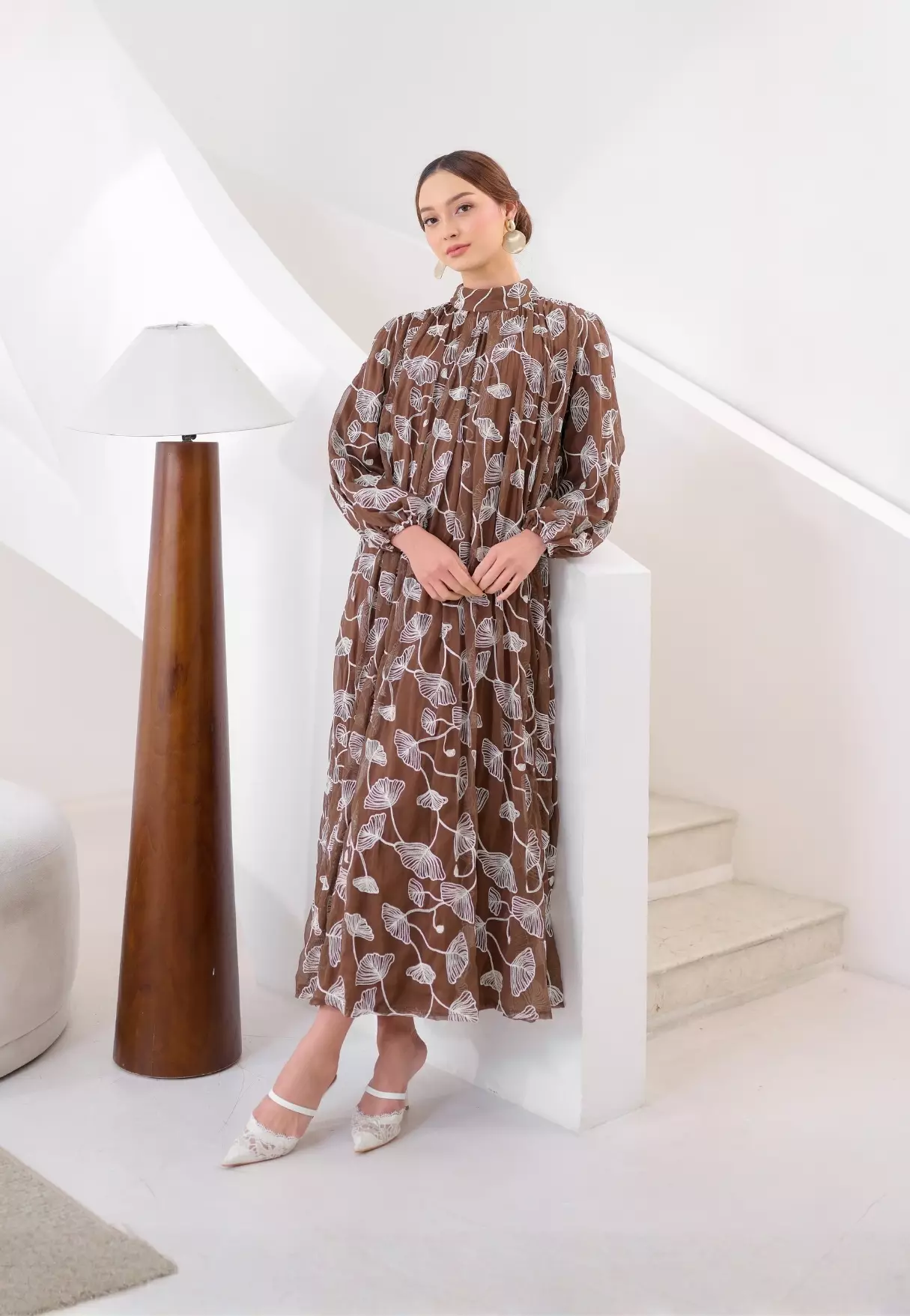 Halwa Dress - Coffee