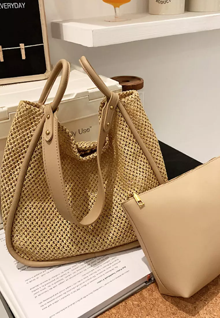 2024 New Women Large Capacity Shopping Bag Tote Bag CA080706