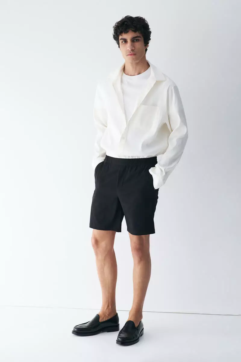 Four-way Stretch Regular Fit Shorts