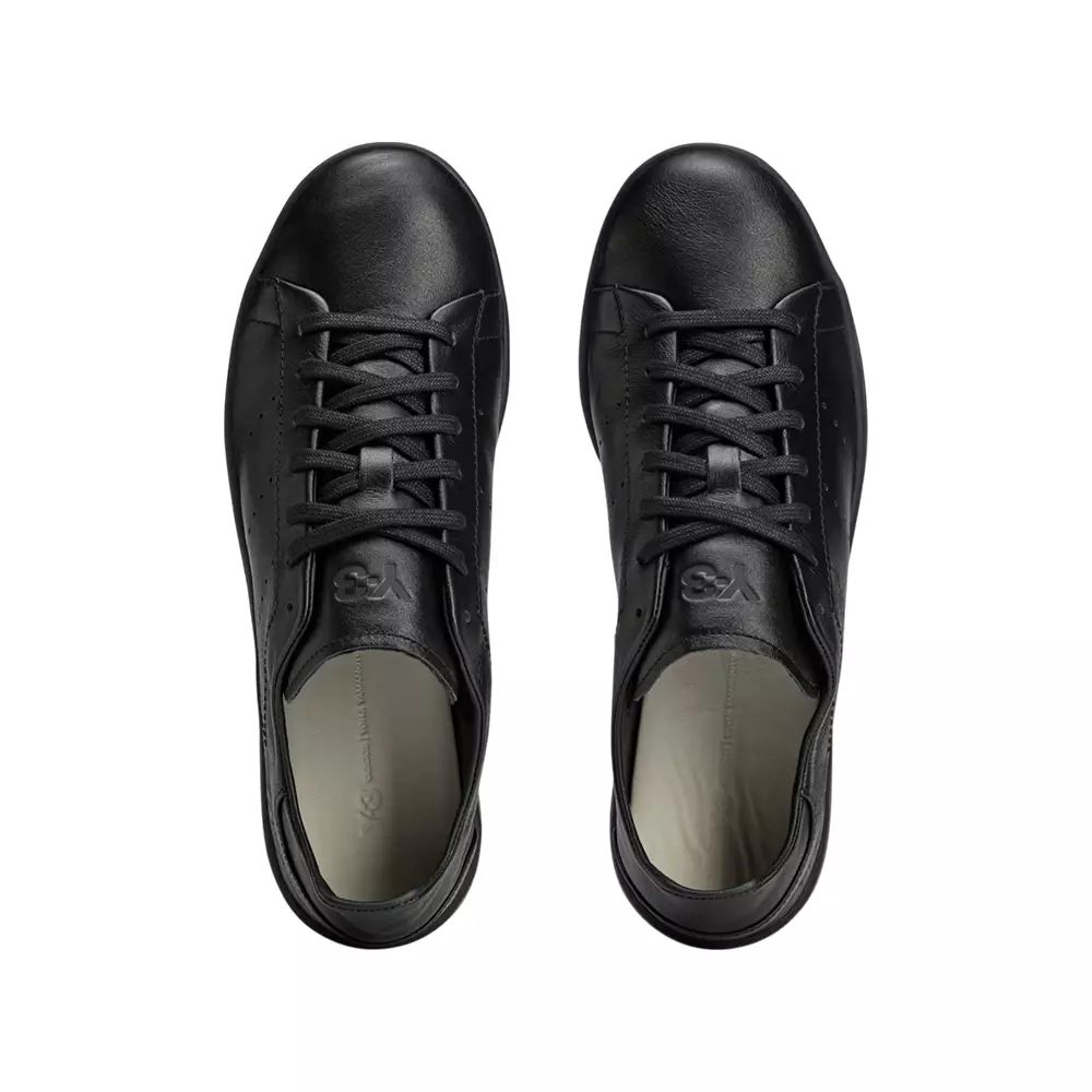 Stan Smith Lace Leather Sneakers All Black