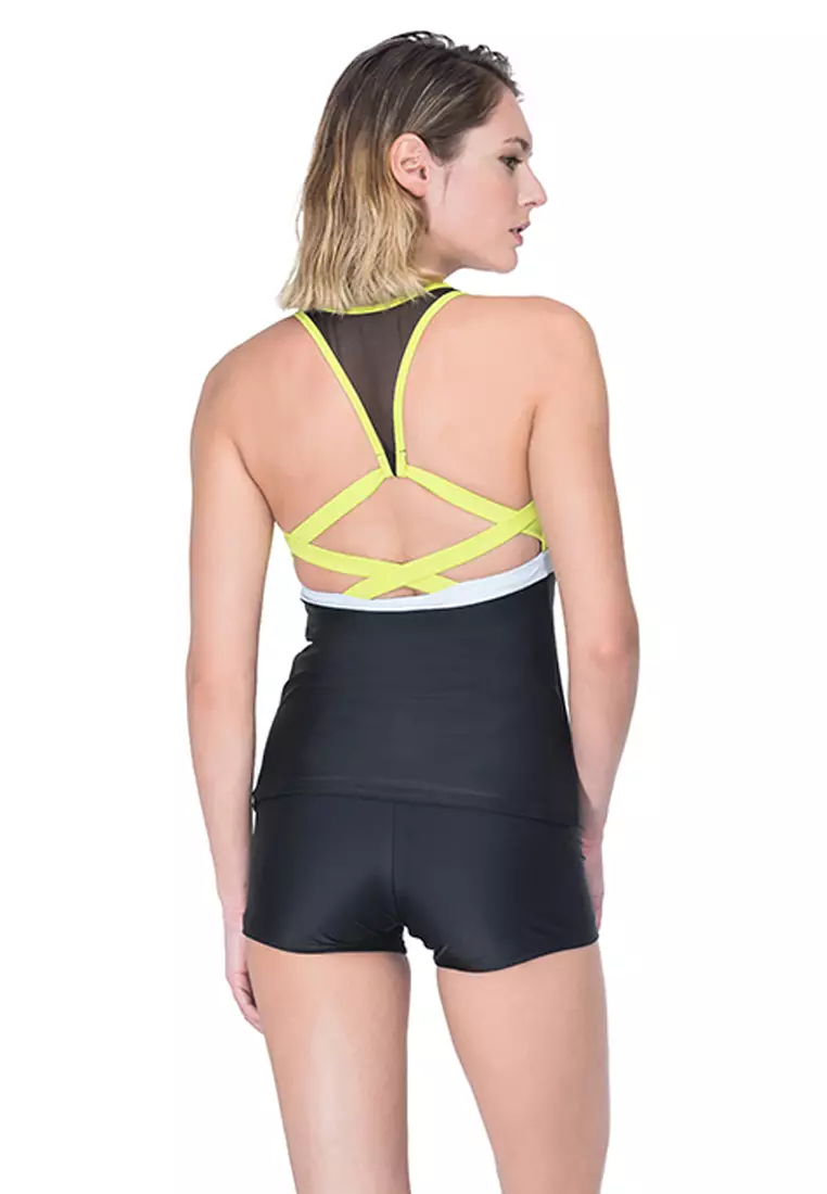 Sports 2 Pieces Tankini Set