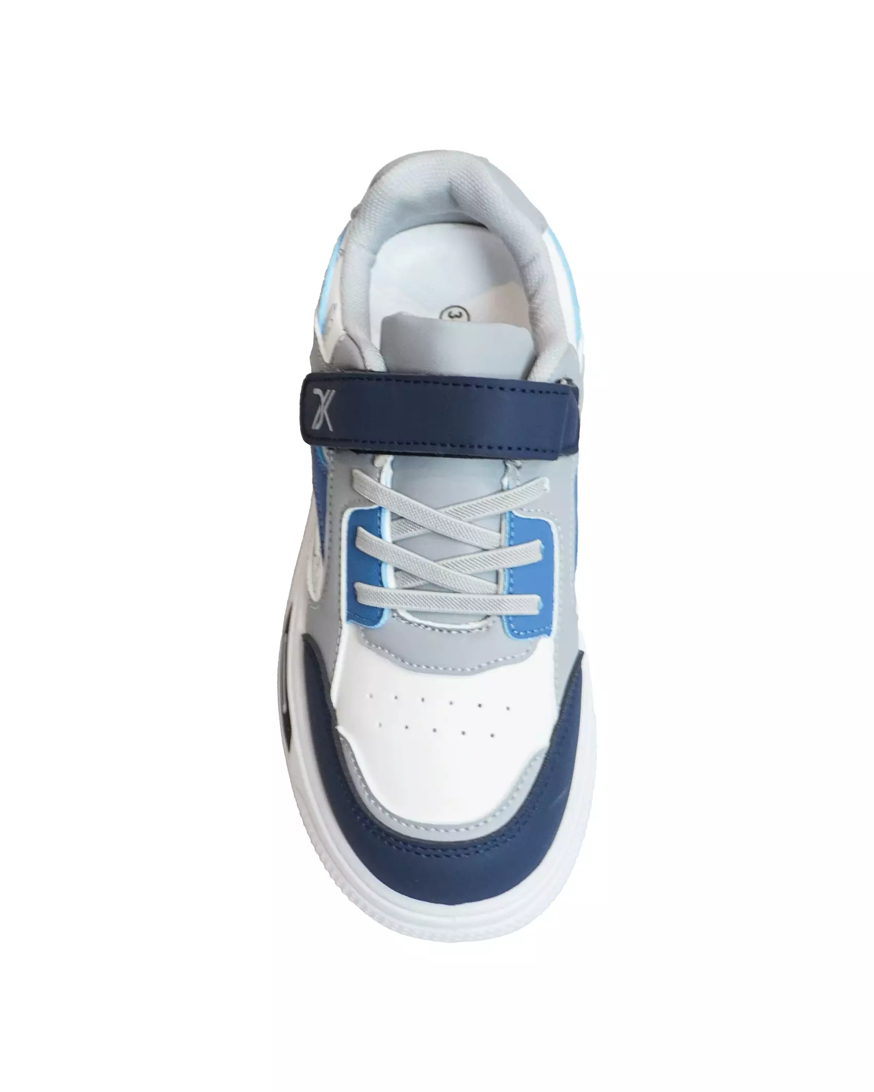 Dr. Kevin Kids Junior Sepatu Sneaker Anak Remaja Tanggung laki dan Perempuan Tali Velcro 481-001