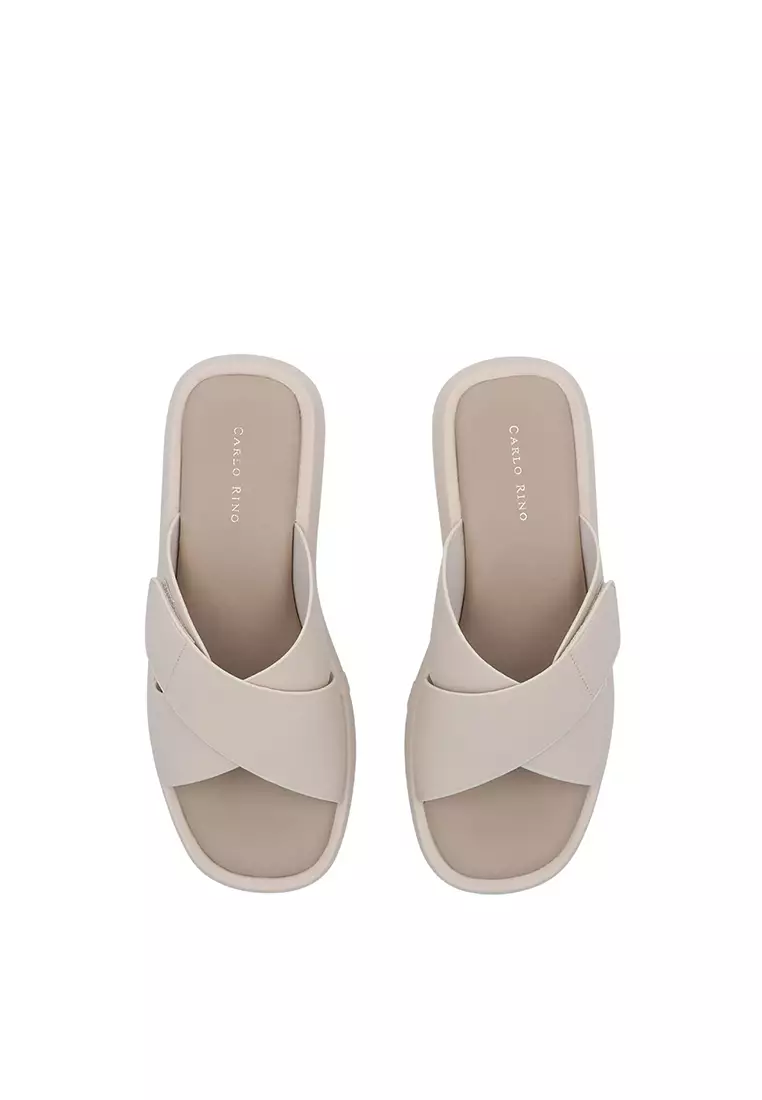 Dark Beige Luna Comfort Flats