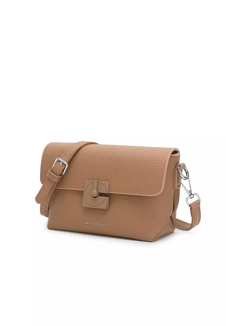 Women's Sling Bag / Crossbody Bag / Shoulder Bag - Camel