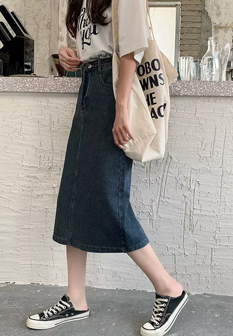 Buy Twenty Eight Shoes Slim Denim Skirt HYT5825 2023 Online