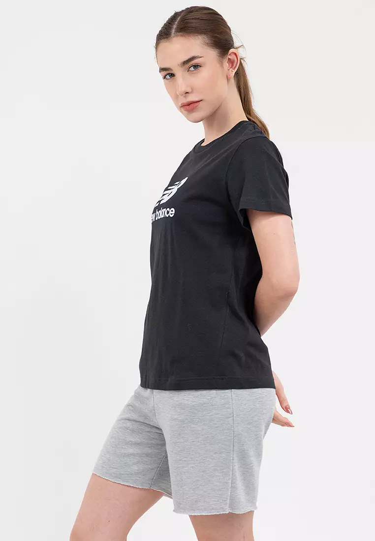 Sport Essentials Jersey Logo T-Shirt Womens TOP-36282