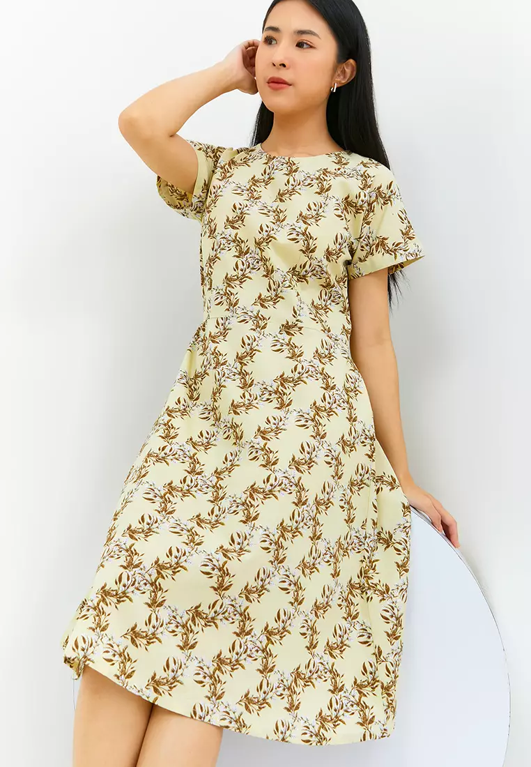Shelomita Yellow Dress (G.43117)