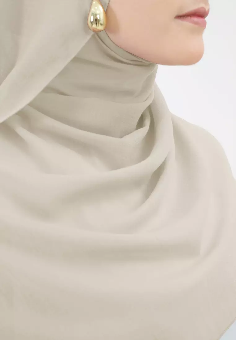 Cotton Bee - Ramya Shawl | Pashmina Viscose - Buttercream