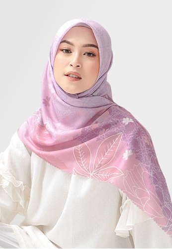 Authentism.id pink Exclusive Scarf Collection - Amina Series - Eila BCCFEAA71F7E06GS_1