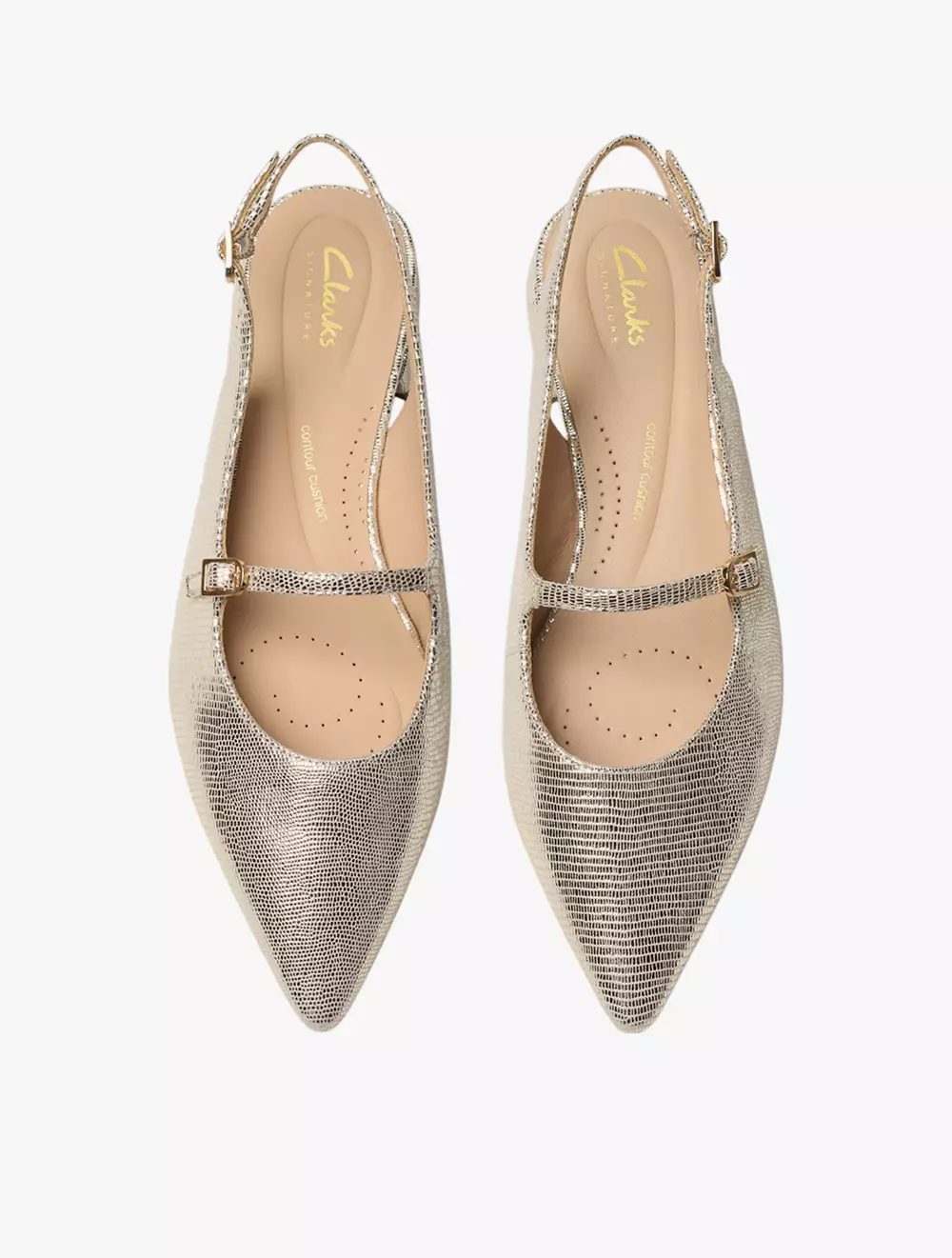 Clarks Sensa15 Shine Champagne Int