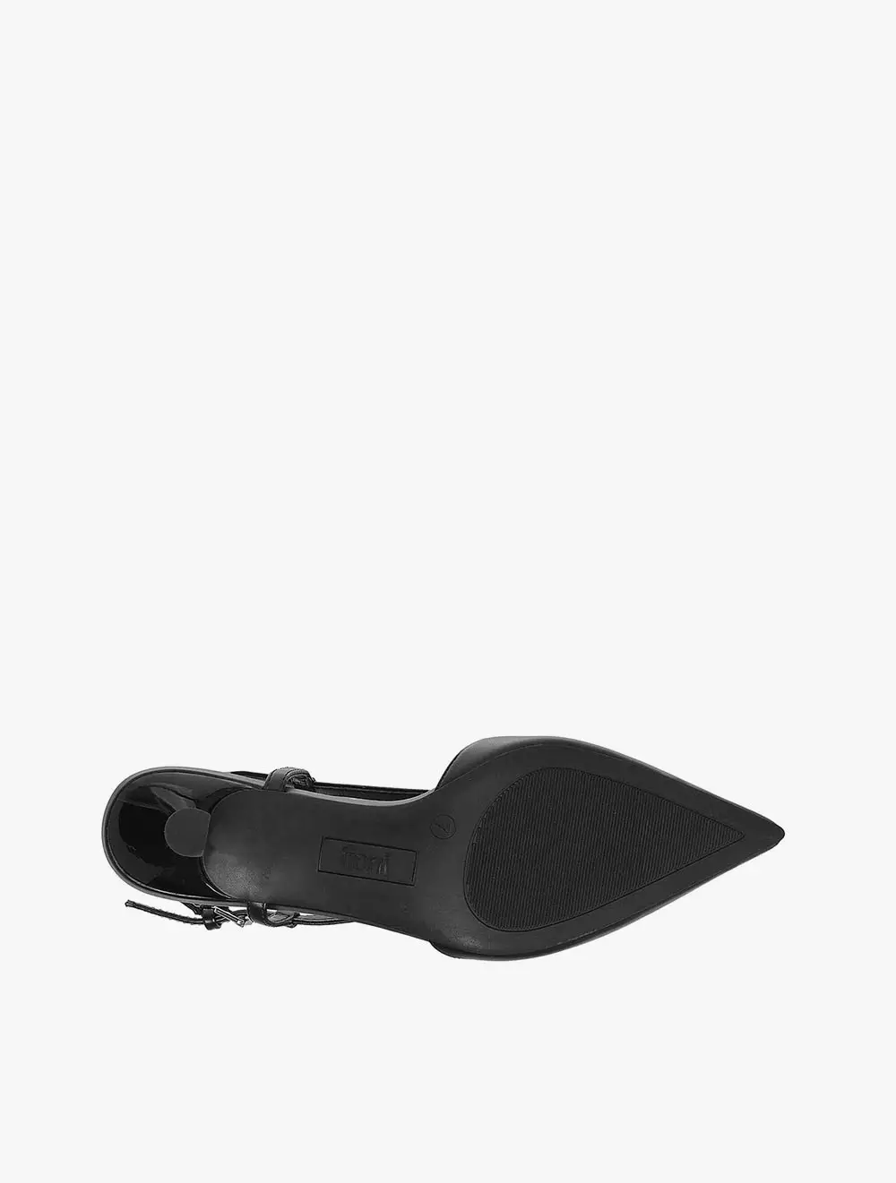 Payless Fioni Womens Kappa Slingback Kitten Heels - Black_04
