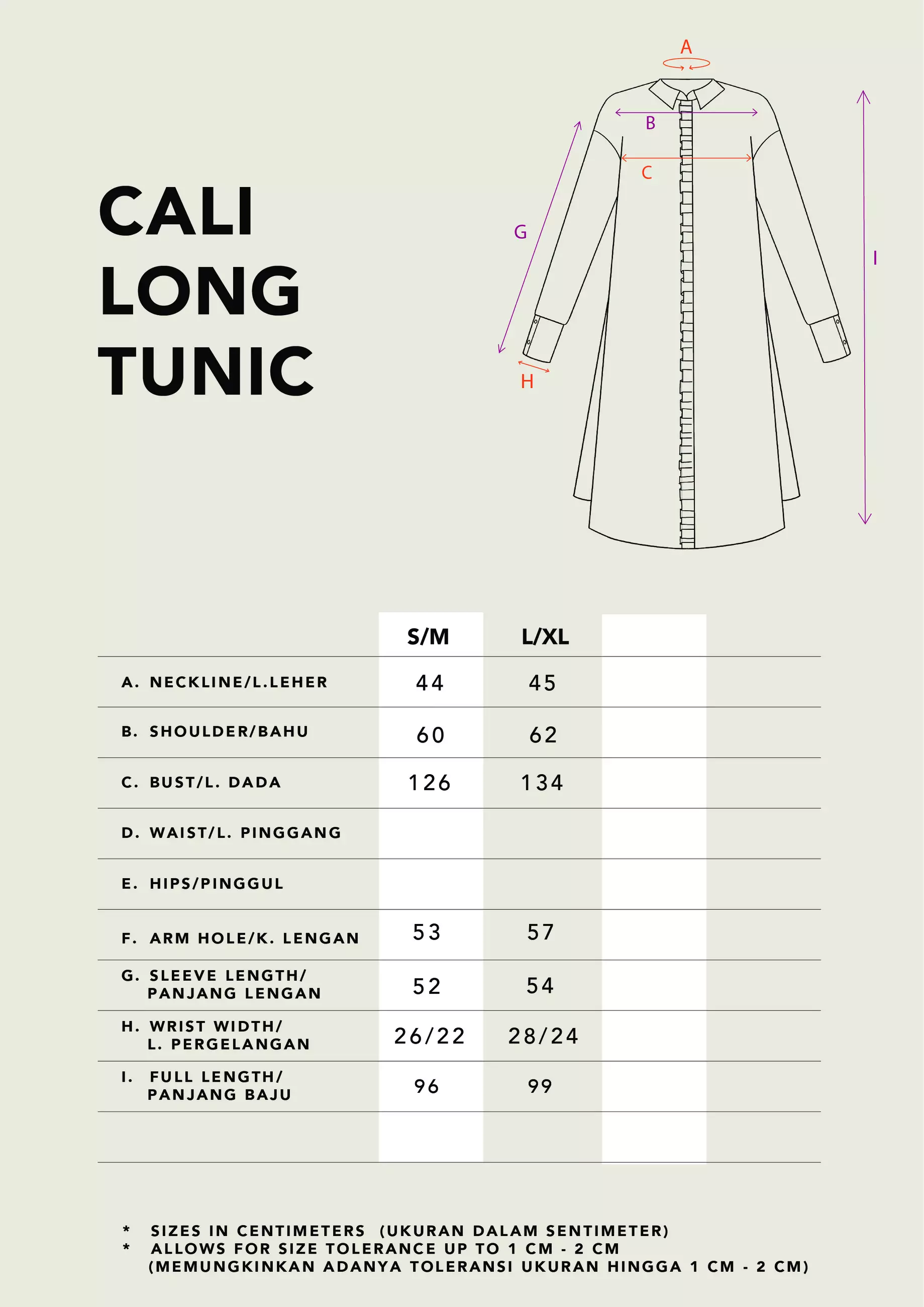 Kami Cali Long Tunic Dark Denim