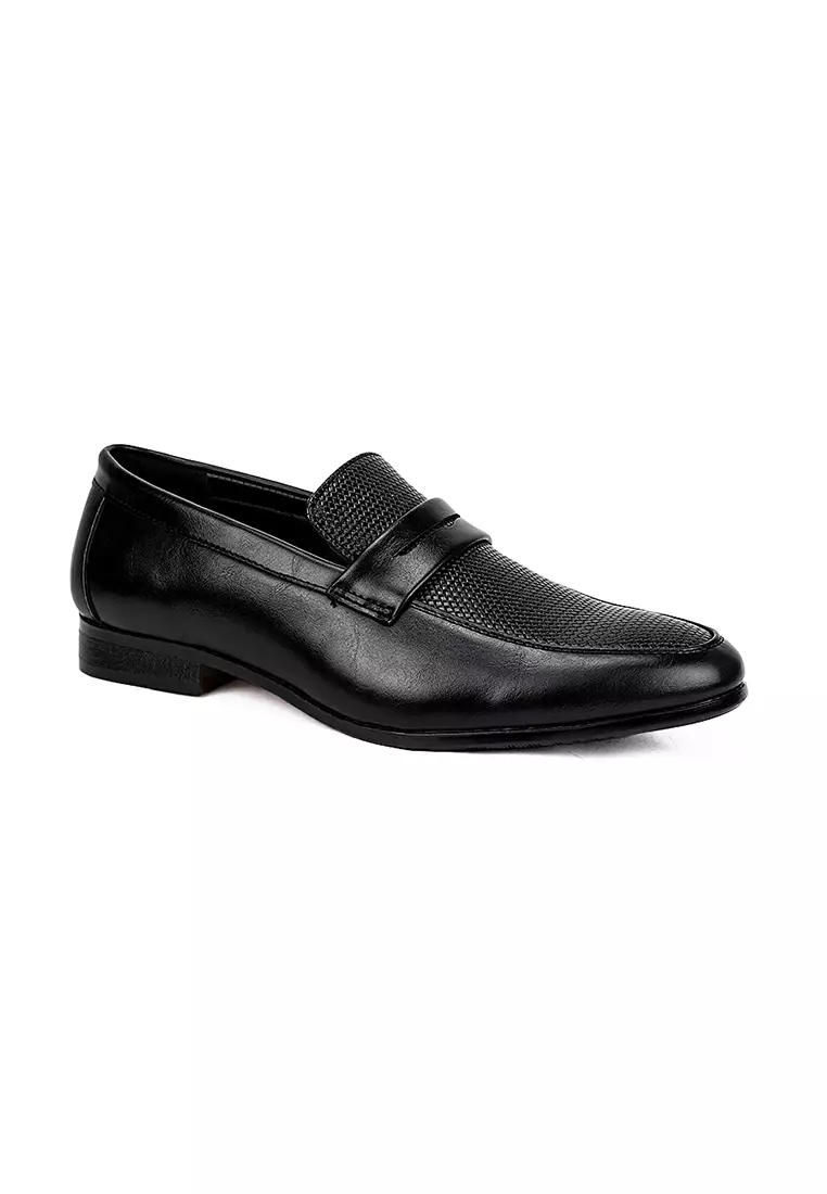 Discount on Mario D' boro Runway  shoes - SKU: Men's Formal Slip On Shoes MW 22278 Black C17