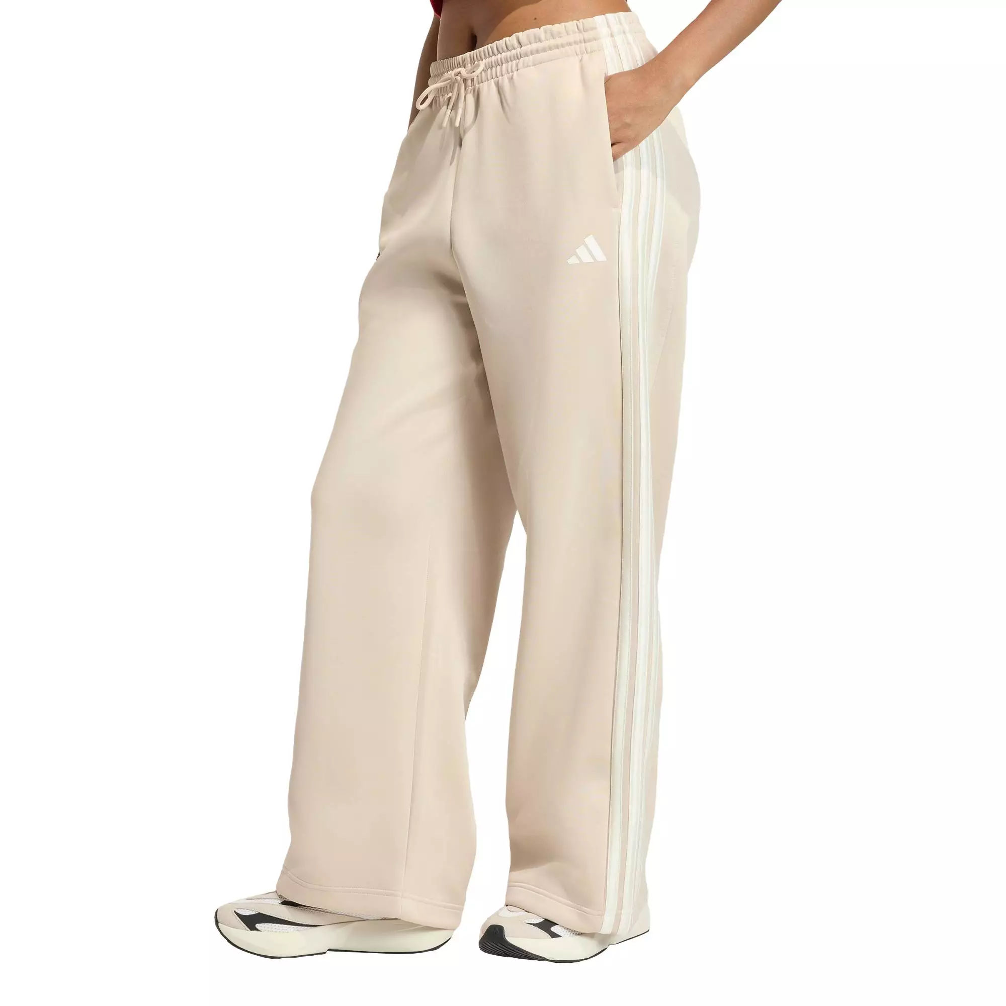 Lifestyle & Tennis Stadium 3-Stripes Track Pants Women Beige KB4950