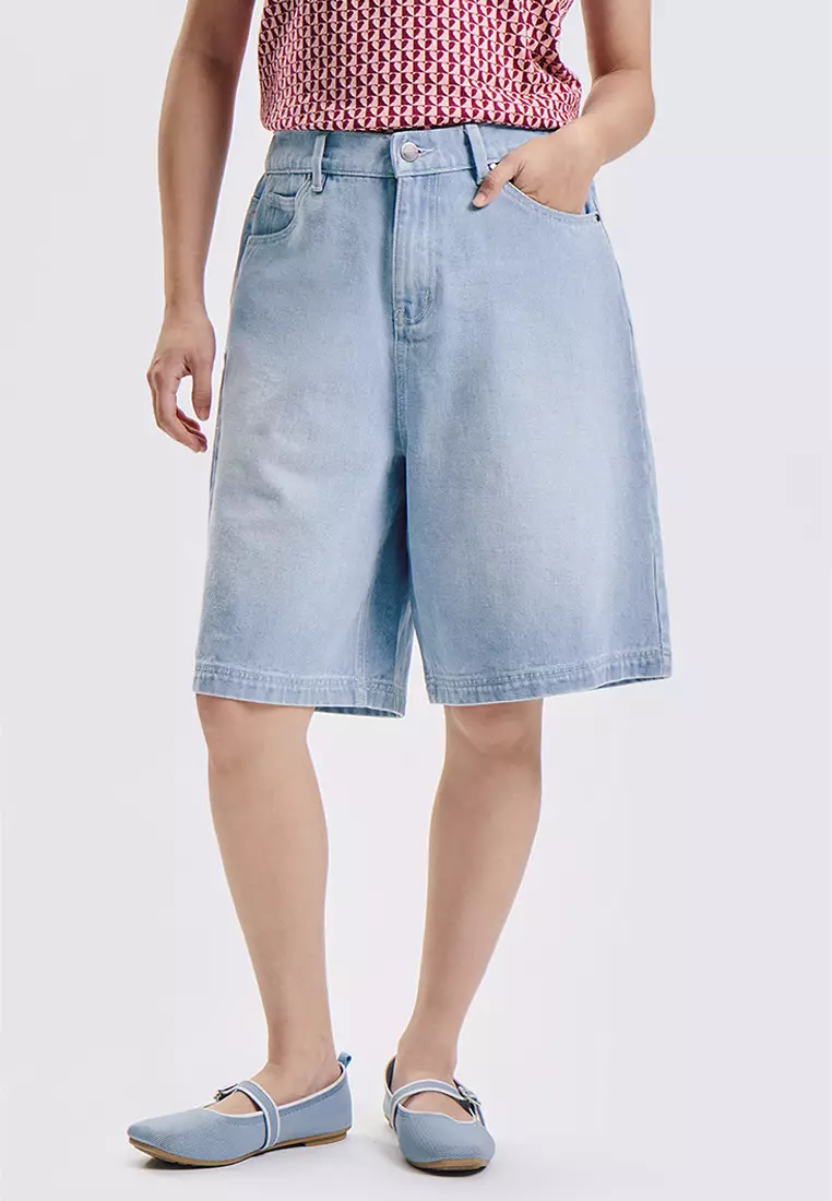 Bermuda Denim Shorts