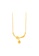 MJ Jewellery gold MJ Jewellery 375 Gold Necklace Set R100G A8160AC635EFD8GS_1