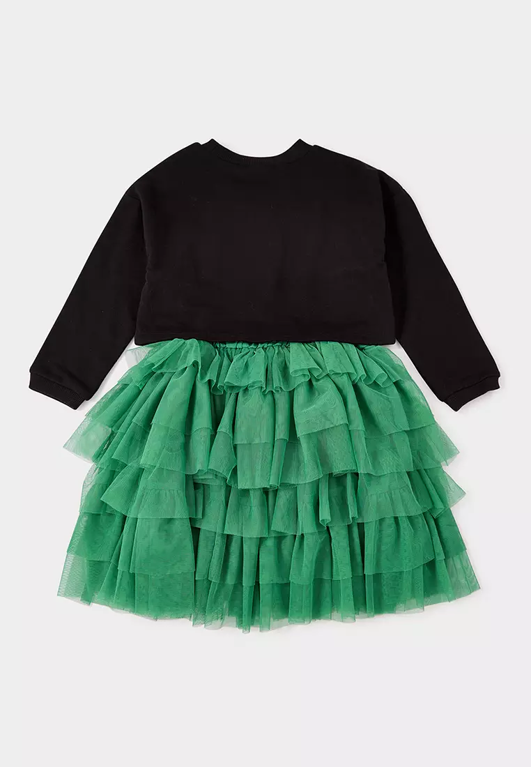 Nala 2-Piece Dress and Sweatshirt Set