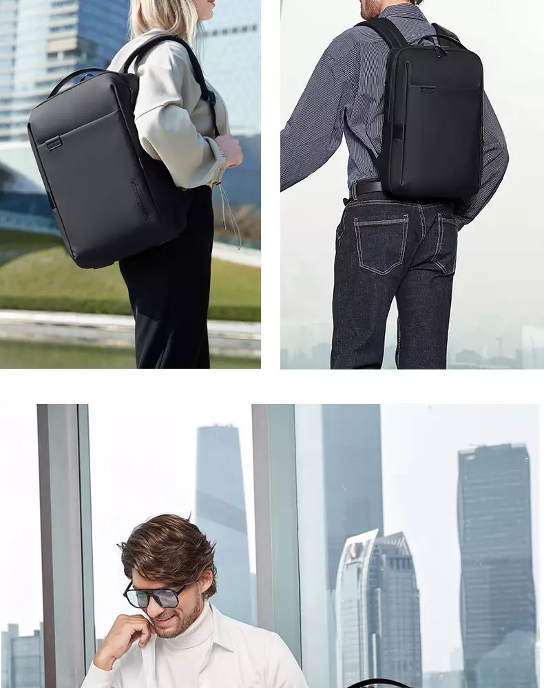 Arctic Hunter B00574 Tas Ransel Kasual Backpack Laptop Pria 15.6 Inch - GREY