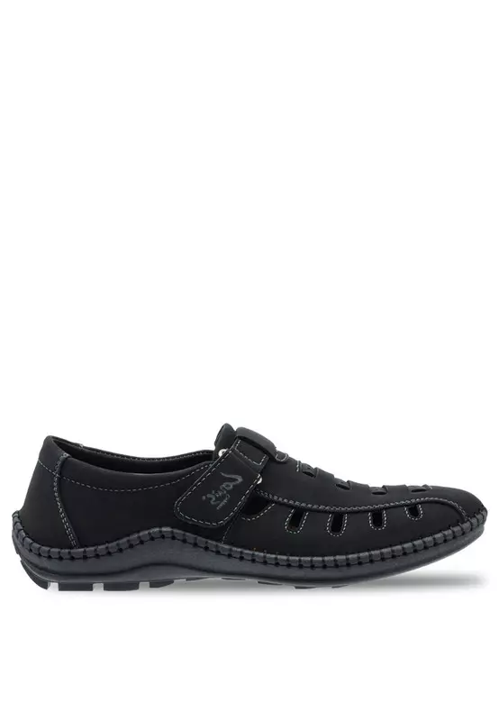 Discount on Louis Cuppers  shoes - SKU: Faux Suede Velcro Fasten Casual Sandals