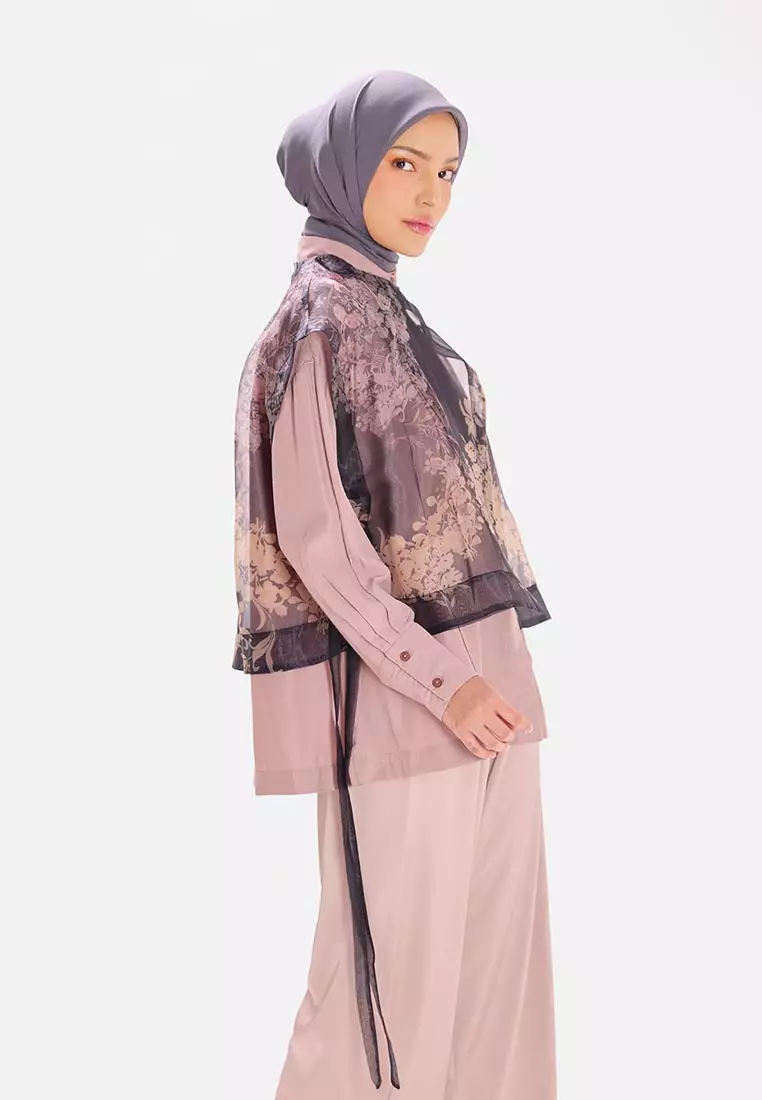 Ria Miranda Charcoal Rea Vest