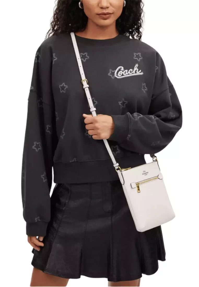 ショルダーバッグ・ポシェット COACH Mini Rowan File Bag CE871 COACH Mini Rowan File Bag Black CE871