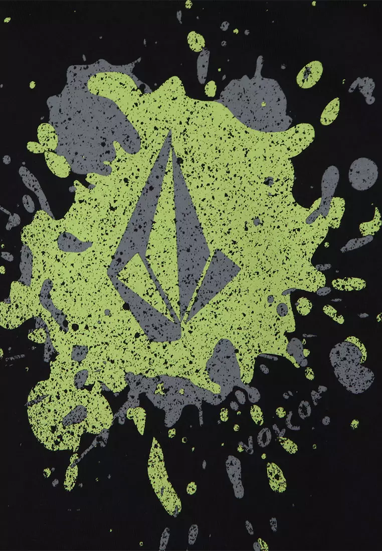 KRG SPLASH STONE SHORT SLEEVE TEE BLACK