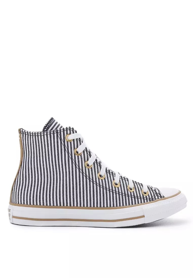 Discount on Converse  shoes - SKU: Chuck Taylor All Star Herringbone Striped Sneakers