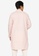 Lubna Homme pink Kurta with Collar 2E3D1AABC574BAGS_1