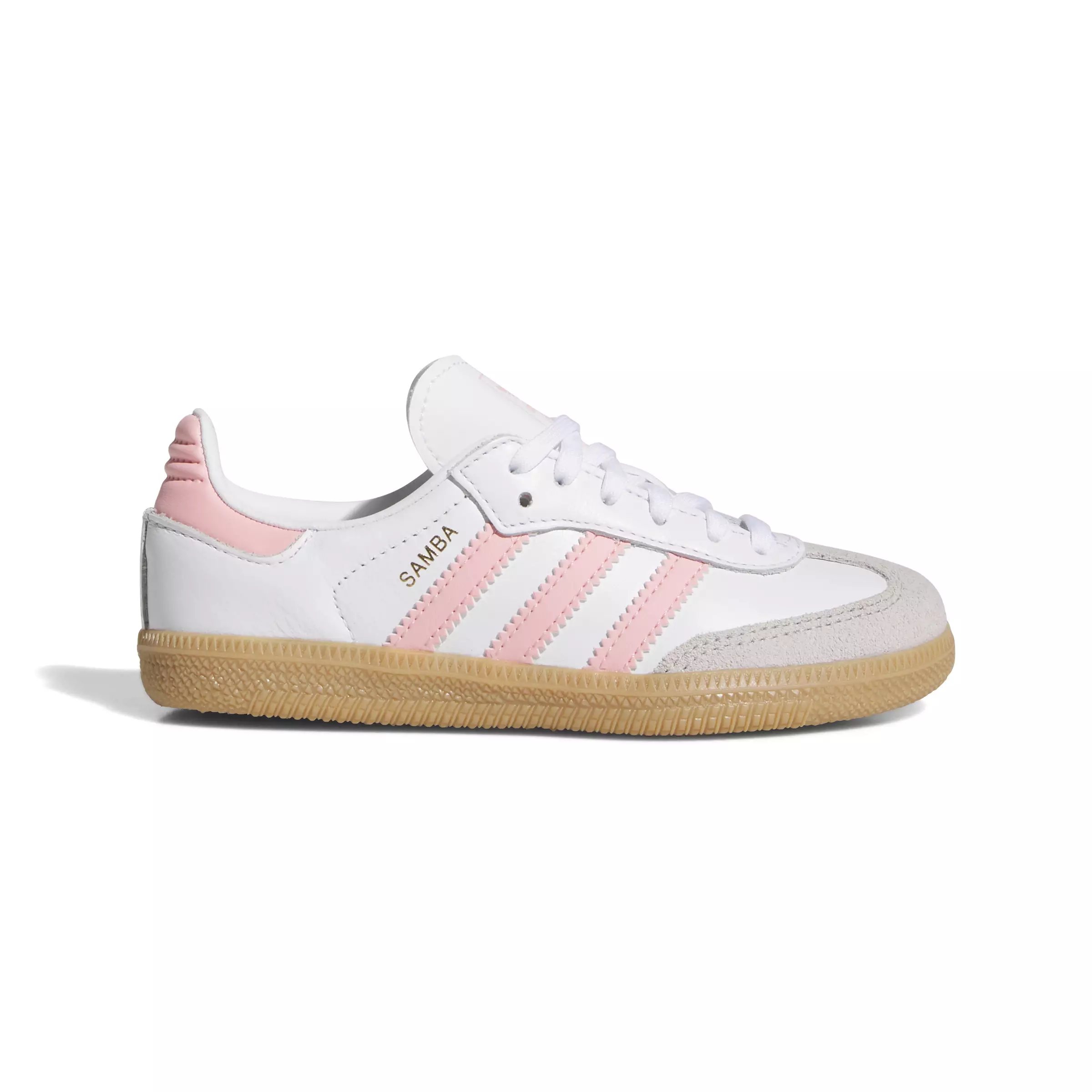 Adidas Samba OG Kids - Sepatu Anak (Putih/Pink)