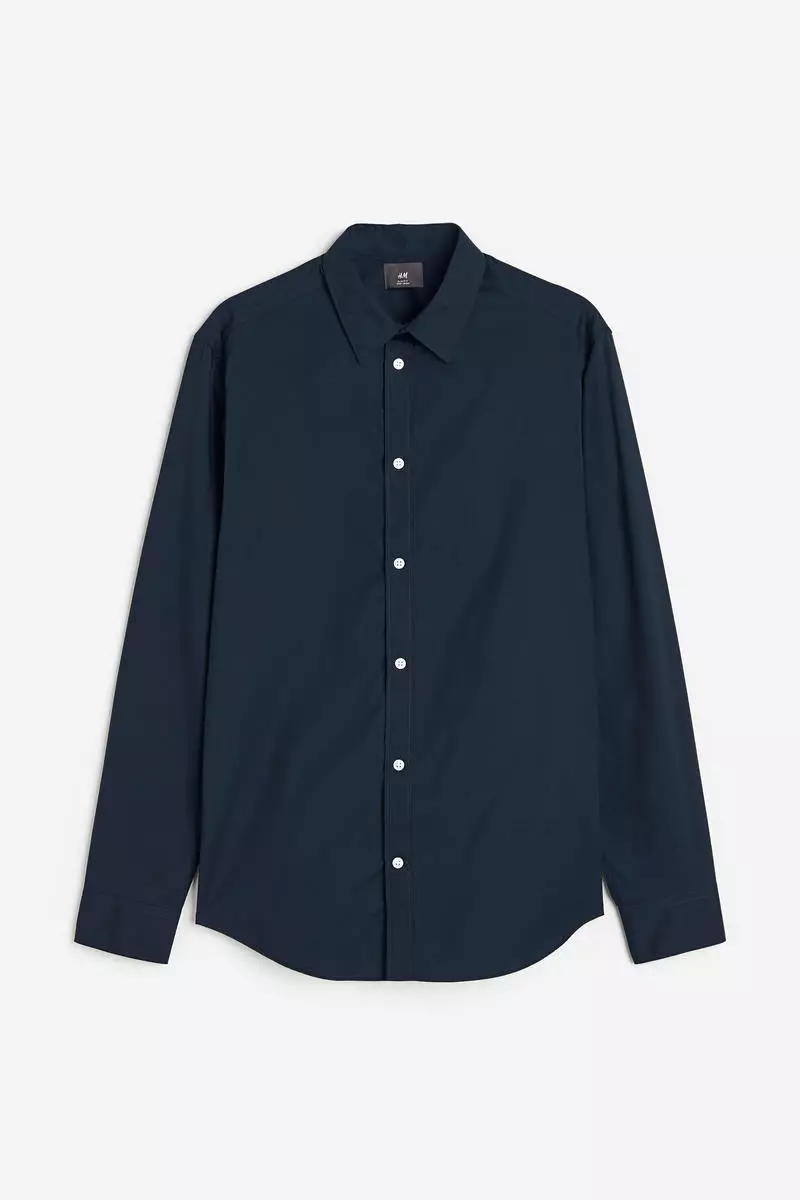 Buy H&M Slim Fit Easyiron shirt Online ZALORA Malaysia