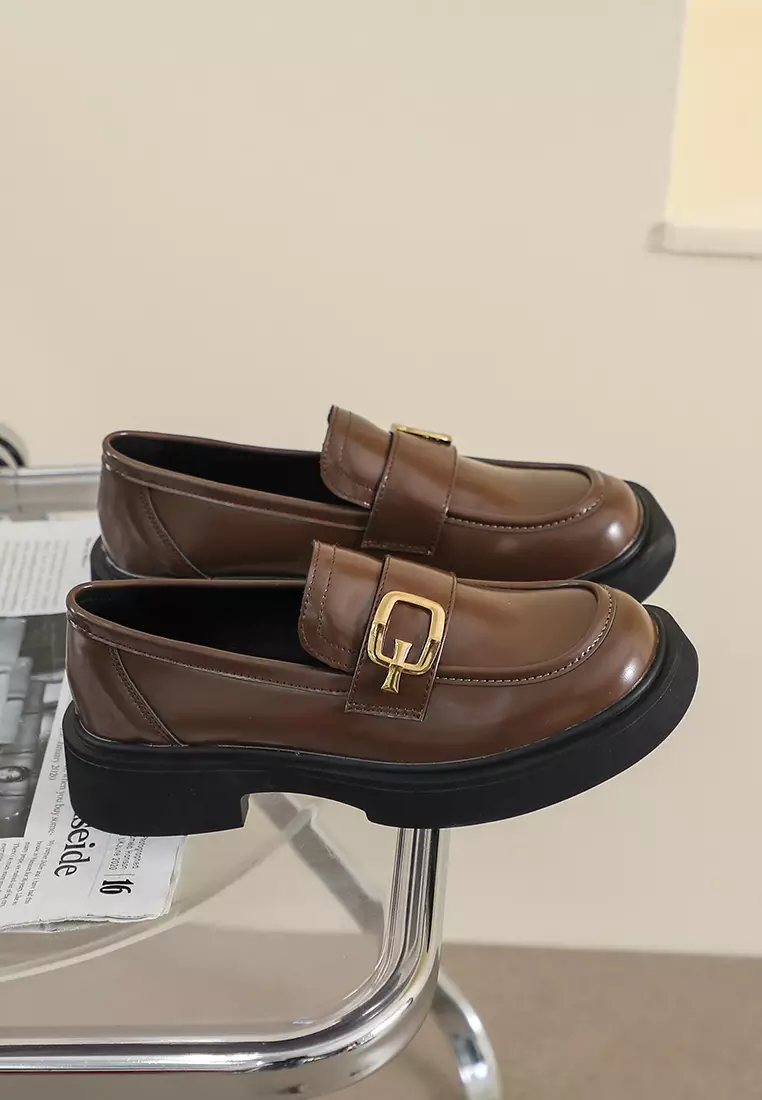 Metal Buckle Platform Lofaer WW75-35