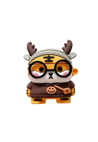 Kings Collection brown Glasses Tiger AirPods Pro Case (KCAC2286P) 0859FAC32AECD6GS_1