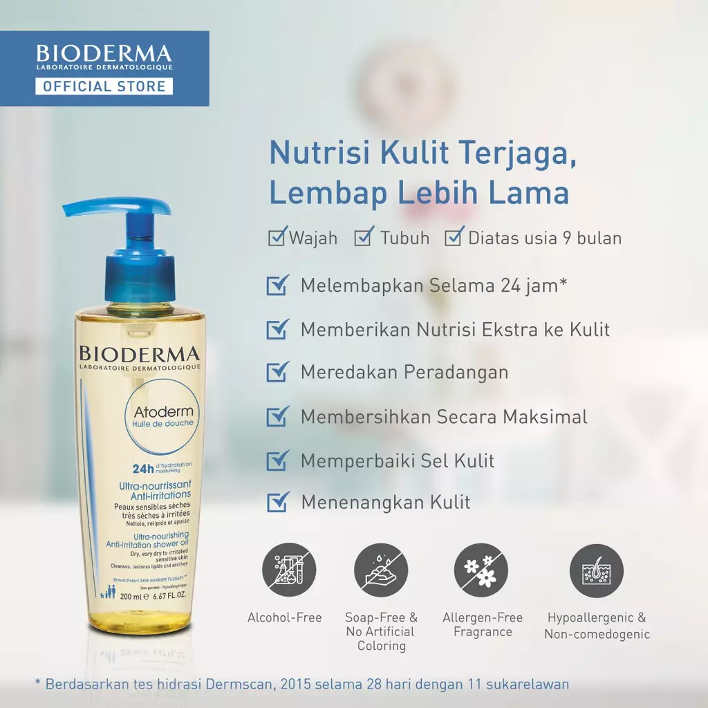 Bioderma Atoderm Cleansing Oil 200 ml