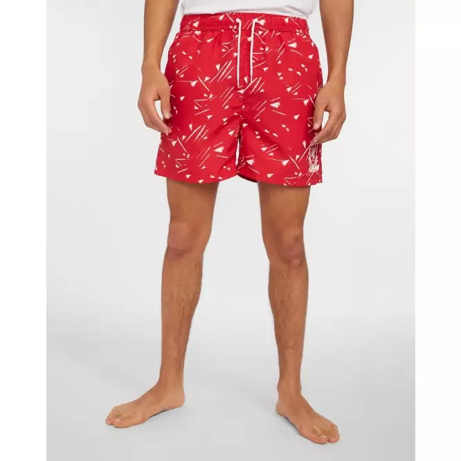 Liverpool FC Mens 89 Home Swim Short - Official LFC Celana Original Pria