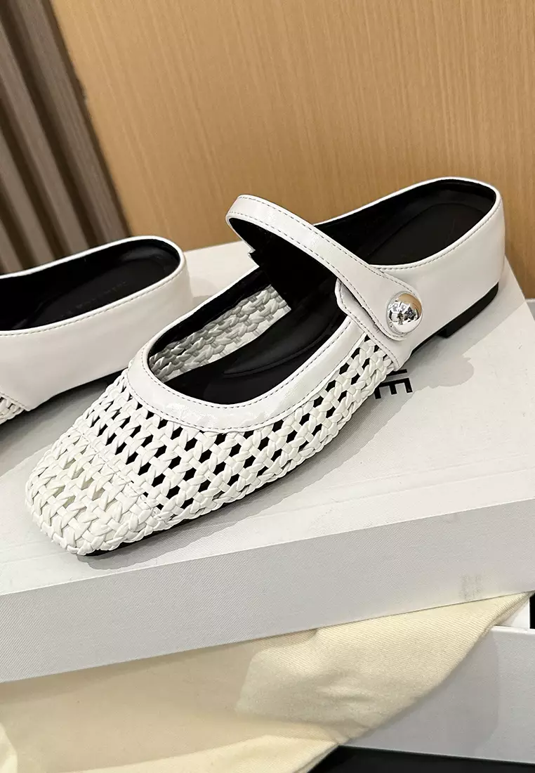 Mesh Hollow Strap Slip-Ons GH796-19