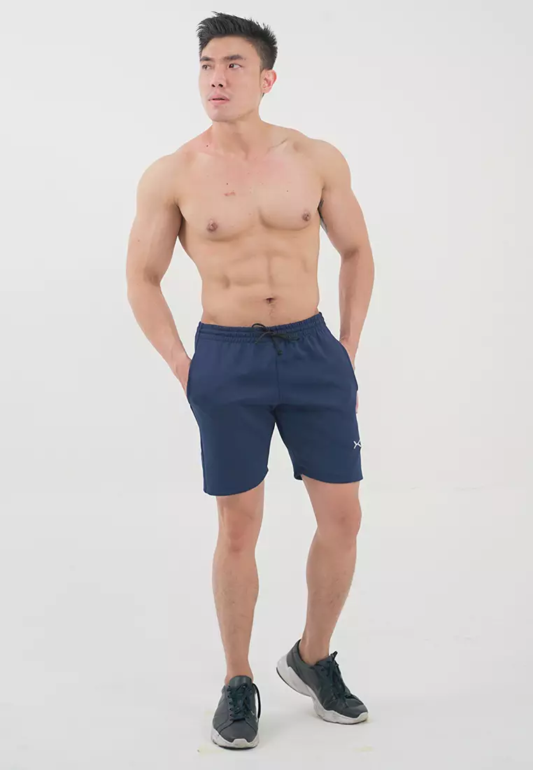 FLEXZONE Sports Short Pants Basic Marathon 2.0 Series Navy