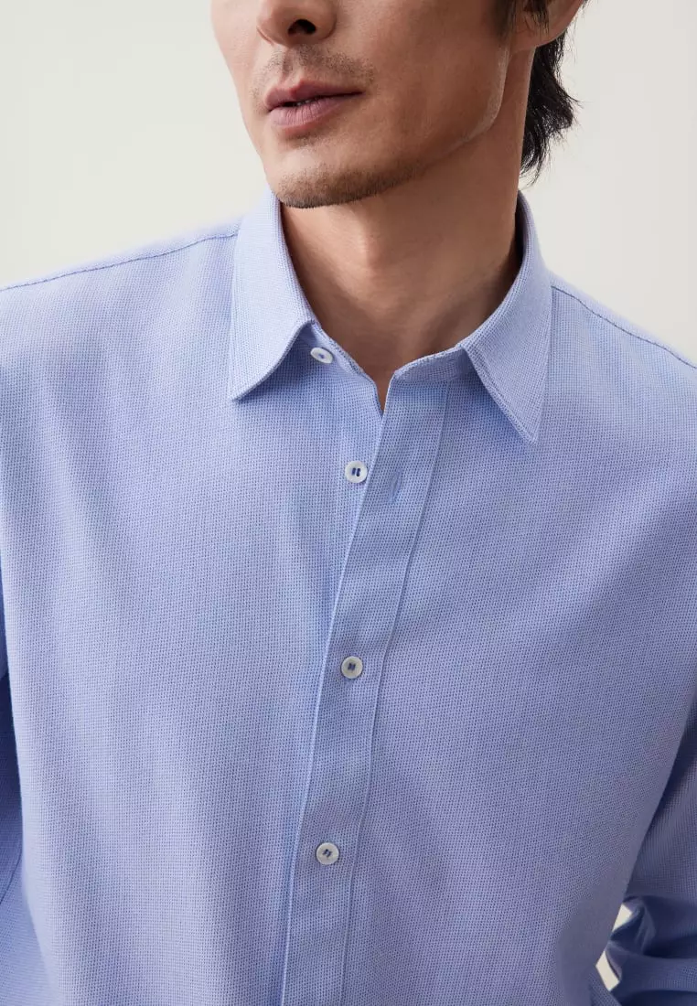G2000 2-Side Brush Comfort Fit 2 Tone Casual Shirt