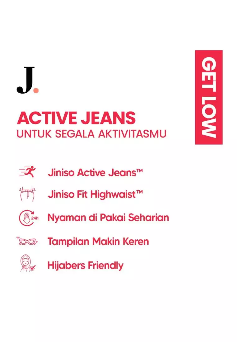 Highwaist Baggy Jeans 500 GET LOW