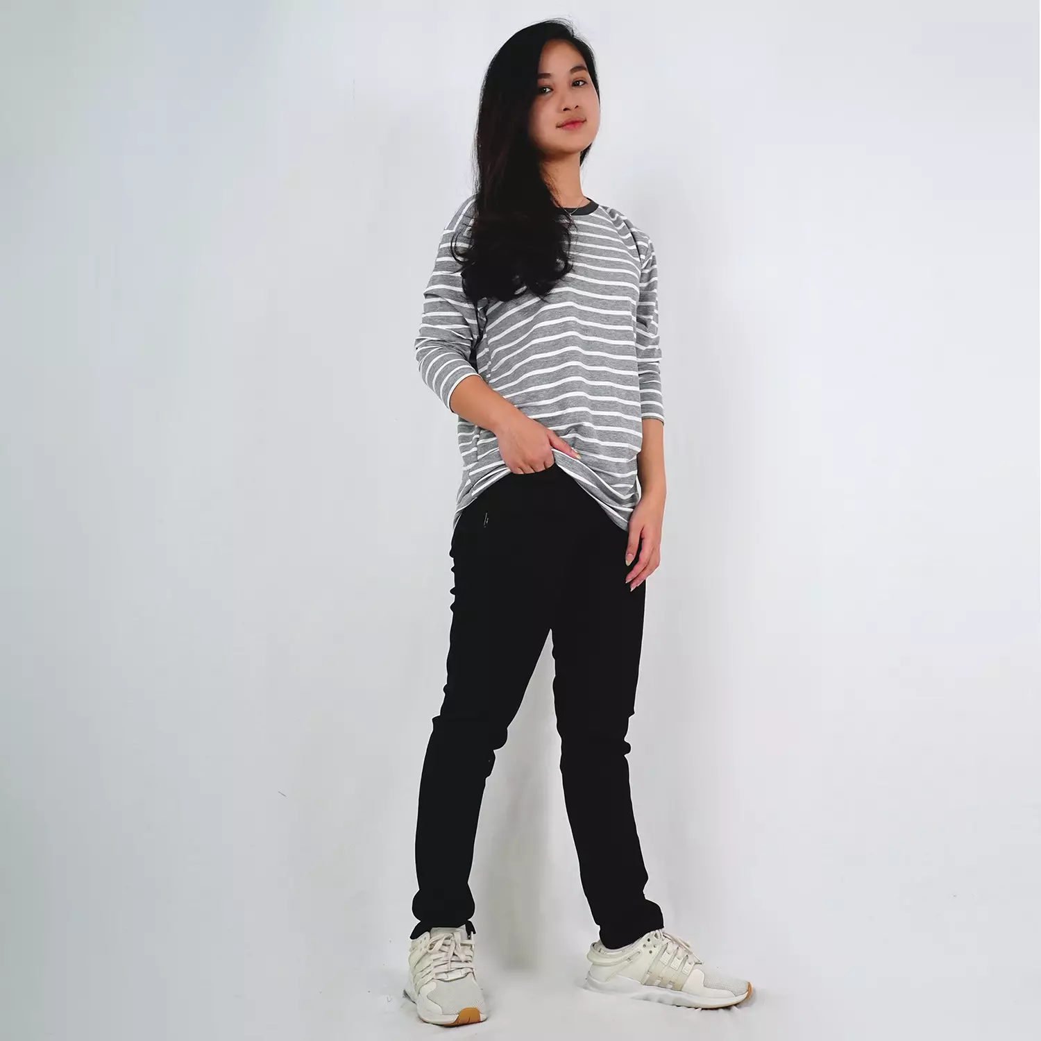 OKECHUKU Jey Celana Kerja Wanita Baggy Pants Celana Panjang Wanita