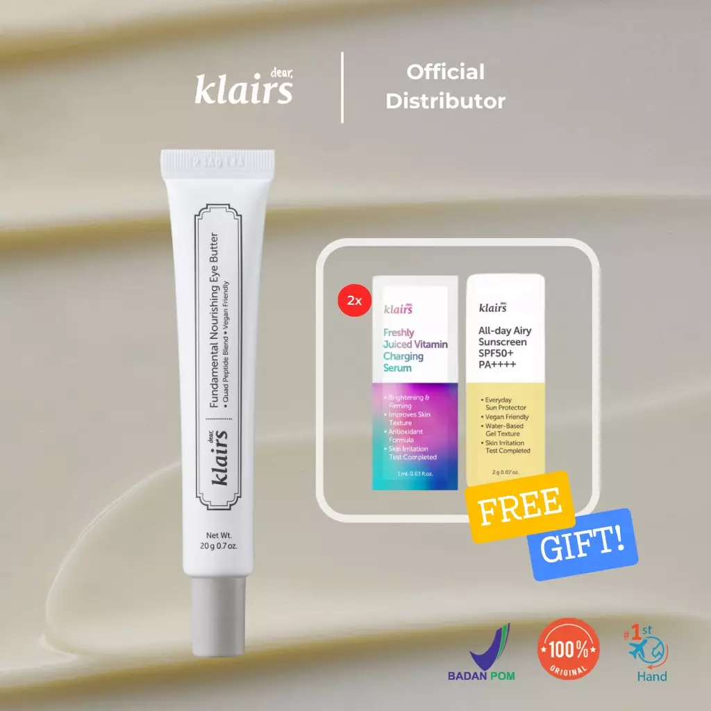 Jual Dear Klairs Dear Klairs Fundamental Nourishing Eye Butter 20G ...