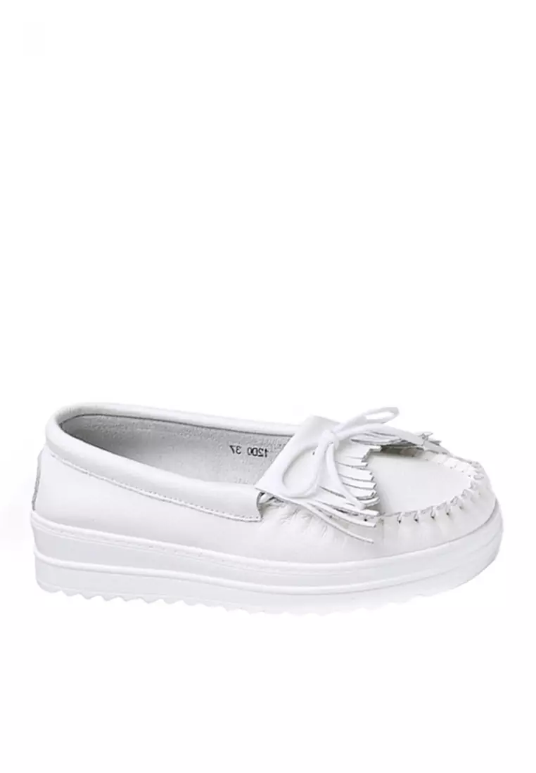 Discount on Twenty Eight Shoes  shoes - SKU: VANSA Comfortable Cow Leather Platform Shoes VSW-C1200