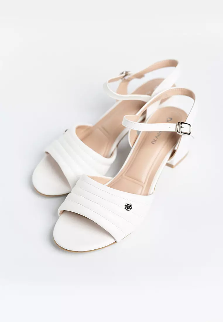 Phily Quilted Sandal Heels