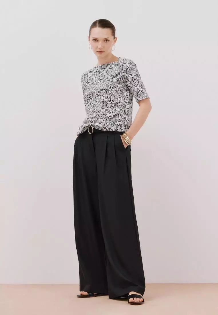 Essential boat neck T-shirt