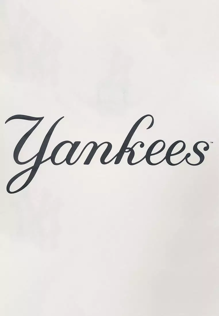 MLB CORE BASIC NEW YORK YANKEES IVORY SHORT SLEEVE T-SHIRT – New