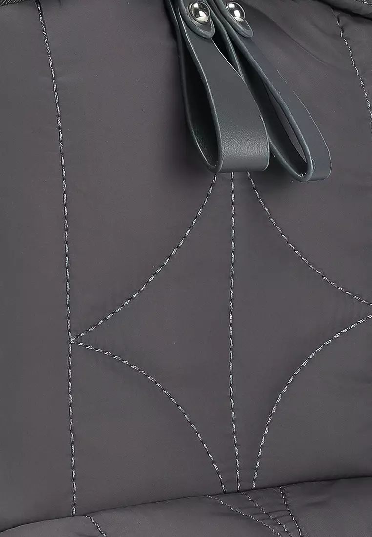 Quilted Nylon Backpack