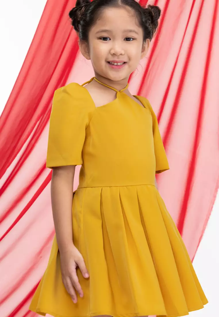 Zalora top yellow dress
