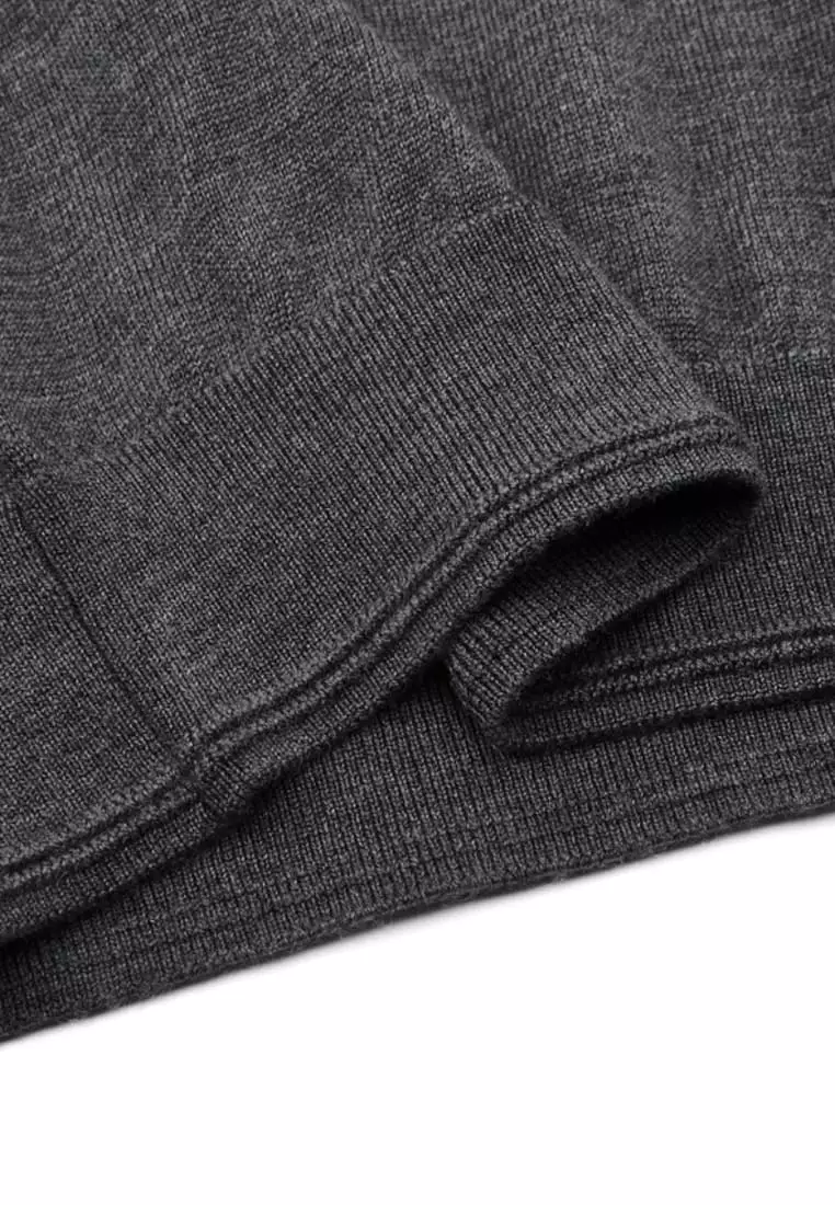 Pure Wool V Neck Sweater