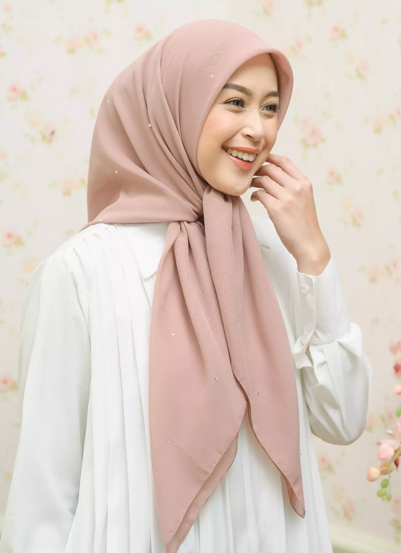 Viona Paris Square Pink Pastel